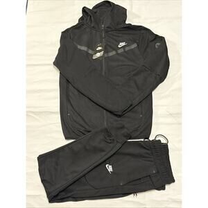 Nike Sweatsuit Short-Set Unisex-Medium-Black